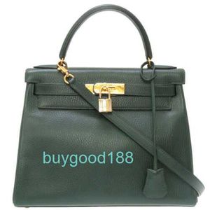En iyi bayanlar tasarımcısı kaelliy çanta otantik iç dikiş el çantası vert ardennes 0019 Yüksek kaliteli günlük pratik büyük kapasite
