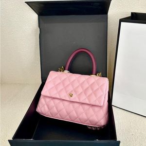 10a Fashion Single Classic Handbag Luxury Bag Salzburg Quilted Shoulder Bag Hass Caviar Mini Designer Gold Hardware Chain Portable Liza LQRT