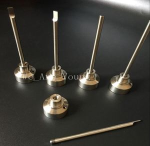 Evrensel Titanyum Karbonhidrat Kapağı GR2 Domess Titanyum Titanyum Tırnaklar Titanyum Dabble ile Hem 10mm 14mm 18mm vs Seramik Tırnak Kuvars Nail912592