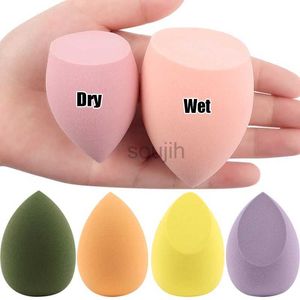 Makeup Tools Beauty Egg Set Water Drop Puff Makeup Puff Set Color Soft Cushion Cosmetic Sponge Egg Tool Wet Dry Use Makeup 1/2/4 Pieces D240510