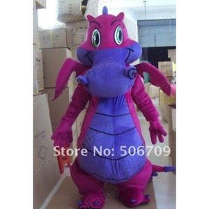 Trajes de mascote figurinos de mascote de dragão EMS Express Hot Tamanho adulto Venda