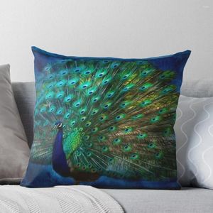 Kudde som är dig själv - Peacock Art Throw Sofa Cover Luxury Decorative Covers For