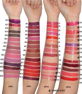 Lip Gloss Cosmetics Matte Flüssigkeit Lippenstift Schimmer klarer Privatbezeichnung Differenzfarbe Non Cup Stick Langlebige Customized Choos1014709