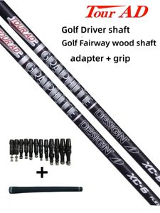 Golf Shaft Tour AD XC 56 DRIVERS WOOD SR R S FLEX Graphite Free Assembly Sleeve and Grip 240506