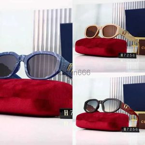 Top luxury Sunglasses Polarizing lens designer womens Mens Goggle senior Eyewear For Women eyeglasses frame Vintage Metal Sun Glasses With Box leopard PF056