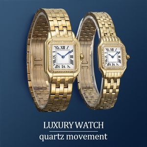 27 mm Silver Watch Automatyczne zegarki zegarki modowe Zegarki projektanckie 22 lub 27 mm dwa rozmiary zwykłe stal ze stali nierdzewnej Złote Watch Strap Klasyczny luksusowy zegarek