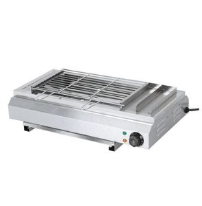 BS65A Electric BBQ Grill Commercial Electric Outdoor Homemon Small Portable Grill 3000 Вт из нержавеющей стали7070690