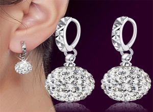 Nehzy 925 Sterling Silver New Jewelry Shambhala Luxury Zirconia Kvinnor Populärt originalmärke av Highend Vintage Stud Earrings2129273