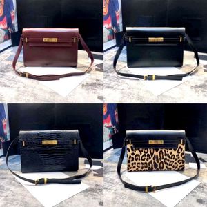 Designer handväskor axel crossbody väska lyx handväska leopard handväska mini totes dicky0750 väv bokstäver halva månen alligator krokodil 186z