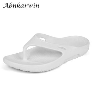 Summer Eva Lightweight Men Flip Flip Flip Slifori morbidi Scarpe da spiaggia Chanclas Hombre Claquette Homme Klapki Damskie Meskie