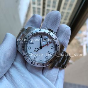 2 Color Watches Super Quality BP Factory Maker V2 Adjust hour hand Movement 42MM 116570 Stainless Steel Automatic Movement Mechanical M 245t