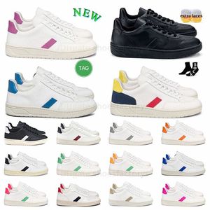 Scarpe designer vejaon casual scarpe maschile francese brasiliano femminile verde a basso contenuto di carbonio piatti di cotone biologici piattaforma bianche classiche ginnastiche rosse nerane rosse sneaker sport