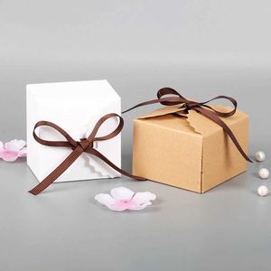 3Pcs Gift Wrap 10pcs Wave Design Gift Bag Box for Party Baby Shower Paper Chocolate Boxes Package/Wedding Favours candy Boxes 6.5*6.5*4.5CM