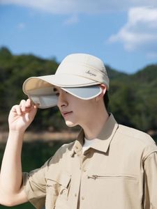 Ball Caps A Baseball Cap Men's Thin Sunshade Hat In Summer Sun For Outdoor Cycling With Bre