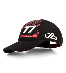 Top Caps Toptan 2024 Yeni F1 Yarış Beyzbol Şapkası Açık Vizör Spor Eğrisi Şapkası Hip Hop Ayarlanabilir Şapka Y240507