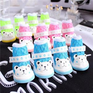 Dog Apparel Breathable Mesh Boots For Dogs Autumn Spring Pet Chihuahua Yorkshire Little Small Animal Cat Shoes 4pcs/set Lot Non-slip Puppy