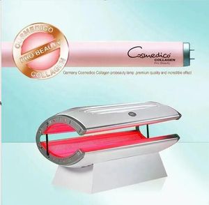 Caminhão vermelho de luz vermelha original Rejuvenescimento Anti envelhecimento da cama de corpo inteiro fototerapia horizontal LED PDT Máquina de beleza de cama de colágeno Solarium PDT PDT Máquina de beleza