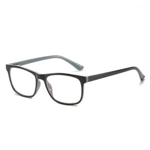 Güneş Gözlüğü Anti-Blu-ışını Okuma Gözlükleri Erkekler için Kadınlar Presbyopic Marka Tasarımcısı Square Frame HD Yakın Görüş Gözlük Moda 228U