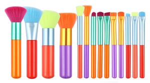 1510PCS Makeup Brush Full Set Cosmetic Powder Foundation Eyeshadow Blush Blending Beauty Make Up Brushes Professional Beauty Tool7622094