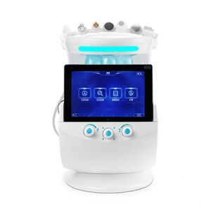 7 In1 H2O2 Hydra Dermabrasion косметическое оборудование RF Bio Lift Spa Машина для лица гидро -микродермабразия вода аква -кожура холодный молоток кислород Анализатор кожи 633