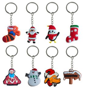 Charms Christmas Keychain KeyChains для мужчин Сумки Сумки Сбилеры поставляют Keyring Женщины, подходящие для школьной сумки в классе школьный день роды otlm5