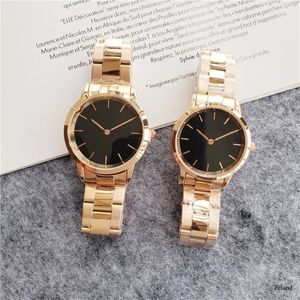 Heißverkaufs Mens Watch 36mm Womens Uhren 32mm Quarz Fashion Einfache DW Rose Gold Daniels Armbanduhren 229e