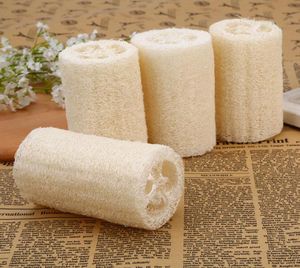 Natural Luffa Sponge With Loofah For Body Ta bort den döda huden och köksverktygets badborstar Massagelängd 75 cm badhandduk Ny 19883286