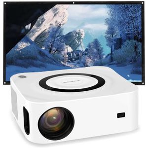 أجهزة العرض Y9 Office Office Projector 1280 * 1080 Clarity Manual Carrection Correction Home Theater android system phone J240509