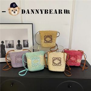 Sacca di design maxi con borse da tote borse da donna con borse di lusso raffias sacca di paglia bruna di alta qualità sacca da spiaggia di alta qualità Borsa per la spesa della spalla per la spesa