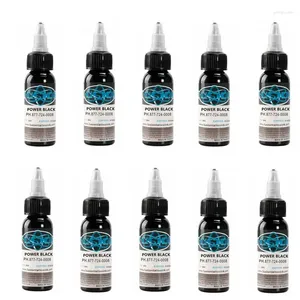 Tattoo -Tinten Ink Fusion 1 oz.30 ml/Flaschenfarbe Kit für 3D -Make -up -Schönheit Hautkunstkunstlieferant