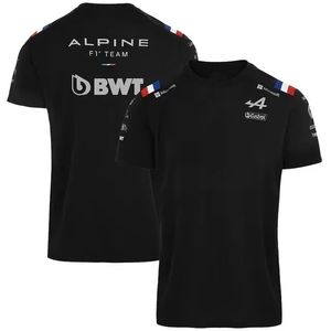 Herr t -shirt mode Aston Martin 2023 F1 Team T Shirt Spanish Racing Driver Fernando Alonso 14 och Stroll 18 Overized Tee