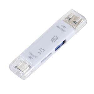 USB 2.0 Micro Android Phone Type-Computer Multifunctional Card Reader OTG2.0 TF/USB