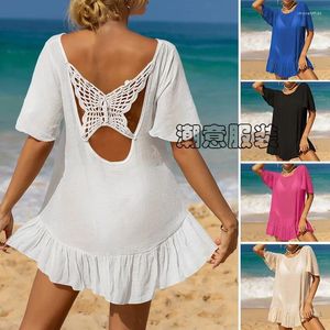 Отпускные наряды для женщин 2024 Прикрытие пляж