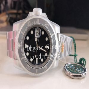 41 mm orologio v12 versione giovanile orologi maschile maschera ceramica ceramica automatica 2836 meccanica 904l in acciaio semi solido immersione in fascia cristallo wat 341g