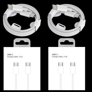 Quality OEM 1m 3FT USB PD 20W 12W Type C to C Super Fast Charging Cords Quick iPhone Charger Cord iPhone Cable for iPhone 11 LL