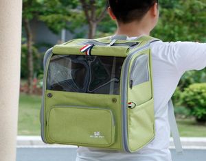 Pet Dog Cat Carrier Backpack Pet Transport Travel Bag para viagens para caminhada para caminhar sacos de cachorro ao ar livre dentro de peso 9kg3609129