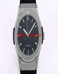 WW Factory 45mm Titanium Mens Wristwatch الياقوت الكريستال الساعات المائية الفاخرة تاريخ العرض التلقائي ميكانيكية شفافة 1561780