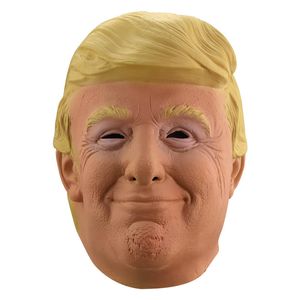 Trump Mask Halloween Masks Horror Carnival Mask Masquerade Cosplay Vuxen Full Face Helm Halloween Party Scary Masks