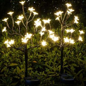 IUEECEN Flowers Decor, decorativo, K 40ED Solar Outdoor Waterproof Fairy Lights for Outside Yard, Decorazioni da prato Gift Gardening