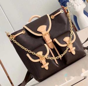 Designer Backpack Style Leather Brand bags Excursion Small Totes Luxury Quality Women Handbags 21cm Chain Bags