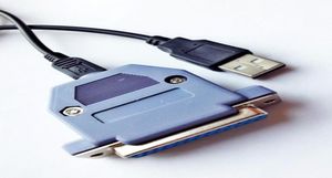 Adaptador USBLPT USB a paralelo para todos os tipos de dispositivo paralelo8388983