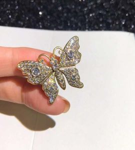 Acessórios para mulheres da moda Jóias Butterfly Butterfly Gold Rings Rings Rings Chic Dainty Bling Rings