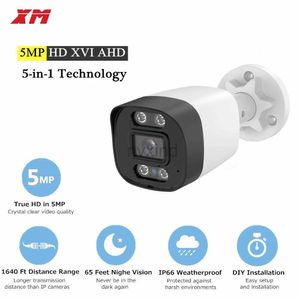 IP -Kameras HD 2MP 5MP AHD XVI/CVI/TVI/CVBS Safety Bullet Camera Outdoor und Weather Weather Profess 4pcs Array Infrared LED für CCTV -DVR -System D240510