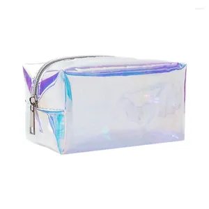 Bolsas de cosméticos Mulheres Lady Travel Bag de maquiagem multifuncional Jelly Jelly Portable Purse Organizador de armazenamento casual