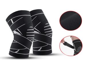 Sports Fitness Knitting Kneed Support Pads Bandage Bandage Bandage Sports Sport Compression Maniche per basket2798056