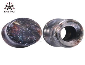 Kubooz Fireworks Stone Ear Cyps and Tunnels Pieczące kolczyki ekspanderami biżuteria nadwozia cała od 6 mm do 16 mm 36pcs9545995