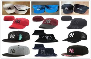 Drużyna tropikalna czapka baseballowa Regulowane letnie kapelusze z kapeluszami Snapback wyposażone w młode czapki piłki sport na świeżym powietrzu Aaron Judge Gerrit Cole Gleyber to9459363