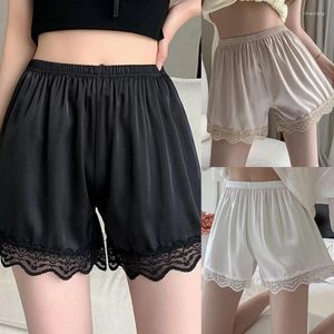 Women's Panties Womens Under Dresses Half Slip Shorts Satins Loose Underpants Boyshorts Lace Panty Safety Pant Culottes Pettipants