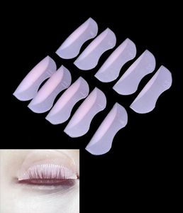 10PCS 5pairs Pro Silicone Eyelash Perming Curler Curling False Fake Eye Lashes Extension Shield Pad5894441