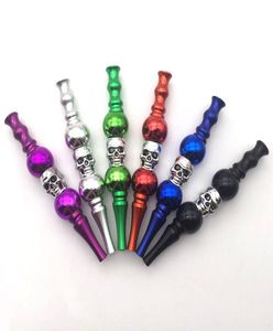 Skull Portable Hookah Jewelry Shisha złota